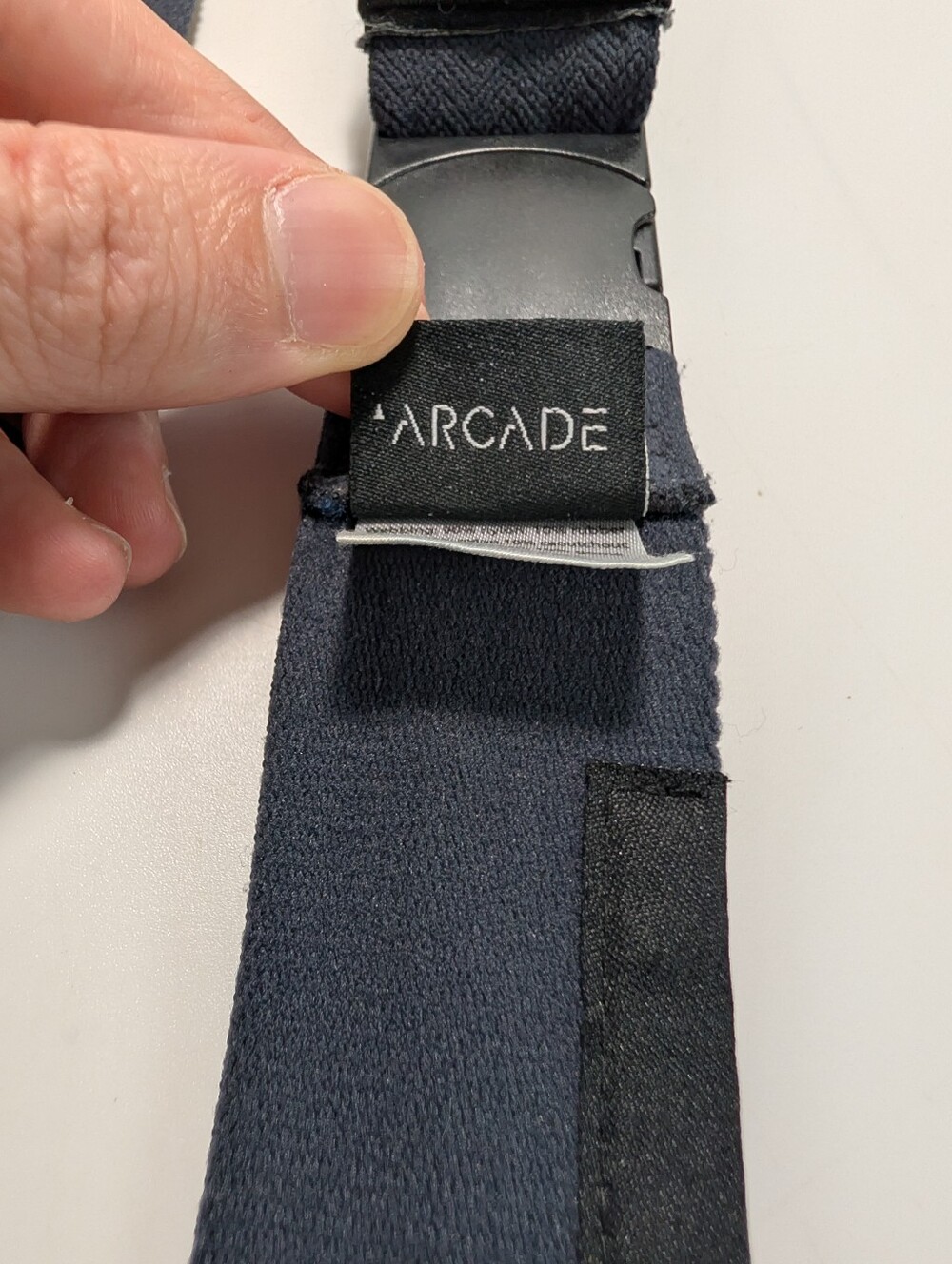 Arcade Ranger Performance Stretch Standard Width Adjustable Belt - Navy - Picture 4 of 6